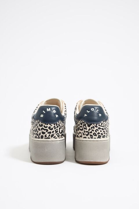 Deportiva cupsole 13 57 plataforma print Leopard beige Deportiva cupsole 13 57 plataforma print Leopard beige