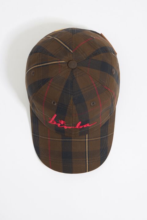 Gorra cuadros marrón Gorra cuadros marrón