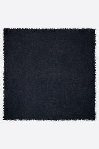 Chal cashmere azul marino