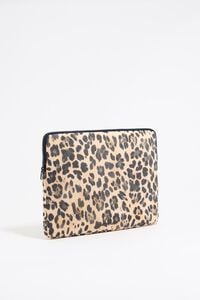 Funda port&aacute;til 13,5" nylon print Leopard natural