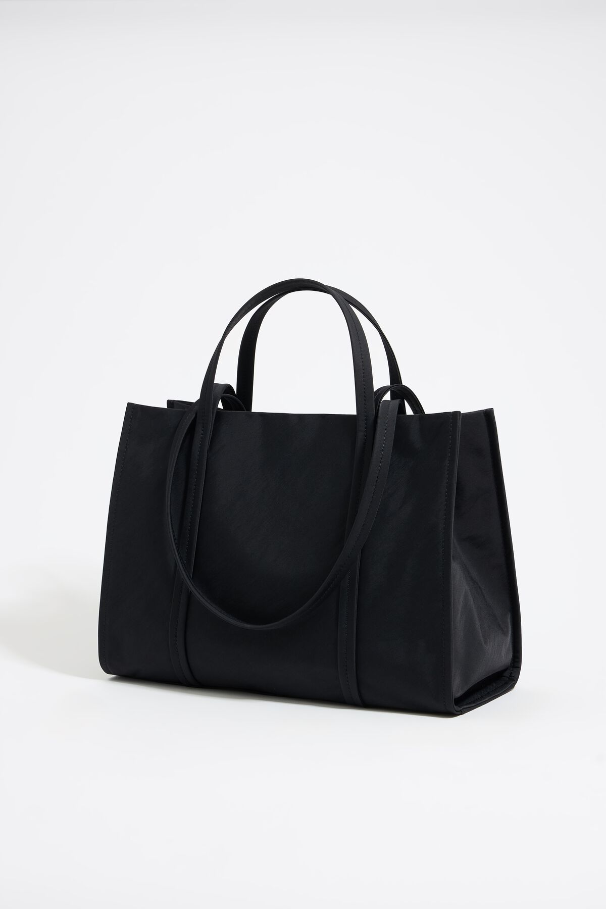 Bag Bolsos Bimba Y Lomba Bolso Nylon Negro Bolso Tote Negro Bimba