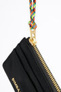 Monedero tarjetero nylon negro Monedero tarjetero nylon negro