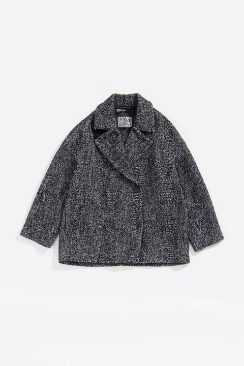 Chaquetón sastre corto negro Chaquetón sastre corto negro