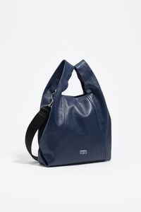 Bolso Paper mediano piel azul Bolso Paper mediano piel azul