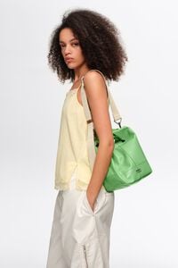 Bolso Paper mediano piel esmeralda