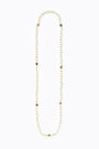 Collar largo perlas corazones Collar largo perlas corazones