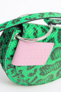 Bolso solapa S piel verde Bolso solapa S piel verde