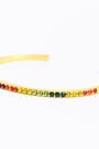 Pulsera fina cristales multicolor Pulsera fina cristales multicolor