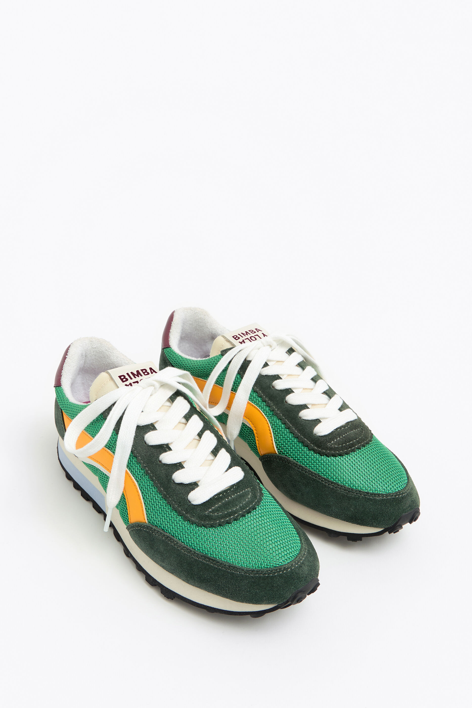 deportivas verdes bimba y lola