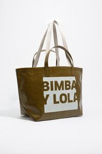 Bolso shopper grande caqui