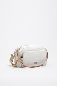 Bolso Pocket mediano nylon blanco