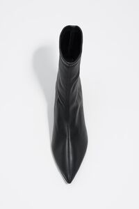 Bot&iacute;n el&aacute;stico piel negro