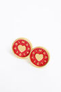 Pendientes pequeños corazón rojo Pendientes pequeños corazón rojo
