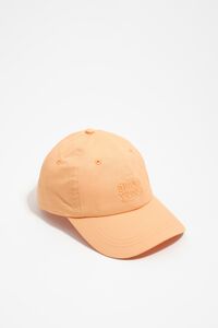 Gorra algod&oacute;n lavada naranja