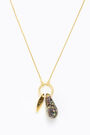 Collar largo pieza irregular Collar largo pieza irregular