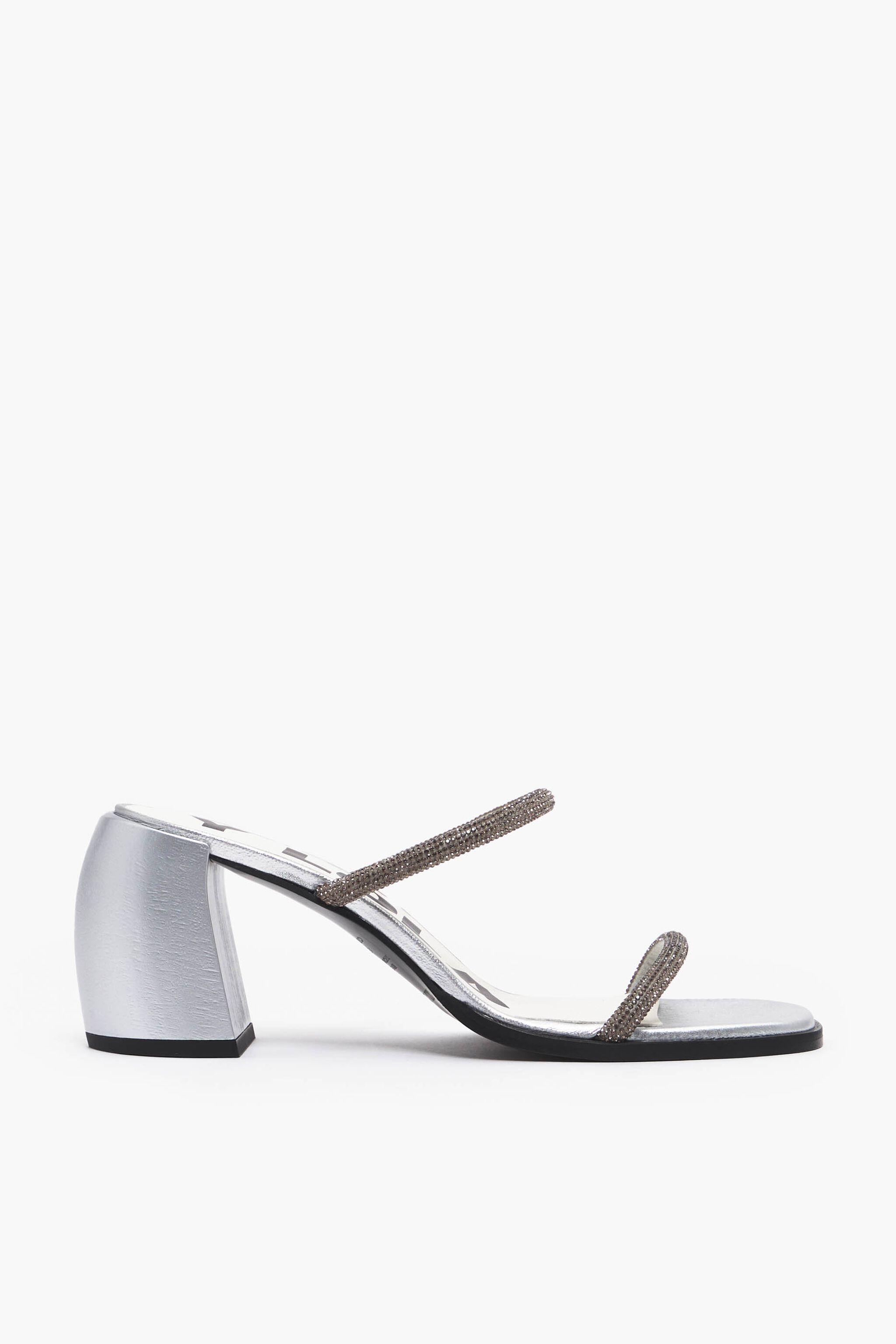 Sandalias plateadas best sale bimba y lola