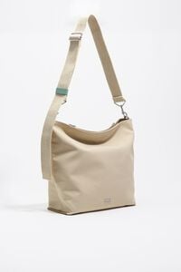 Bolso Carlino grande gabardina arena