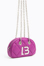 Bolso bandolera M acolchado piel ciruela Bolso bandolera M acolchado piel ciruela