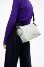 Bolso bandolera L rectangular piel verde Bolso bandolera L rectangular piel verde