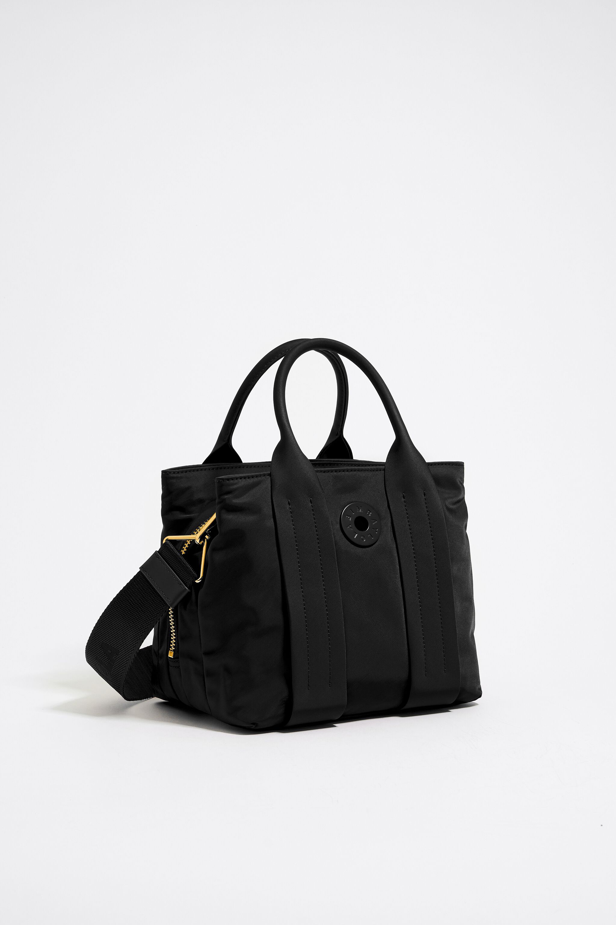 Bolso de mano mediano negro