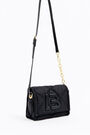 Bolso solapa S acolchado nylon negro Bolso solapa S acolchado nylon negro