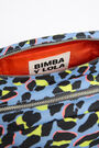 Neceser L nylon leopardo azul Neceser L nylon leopardo azul