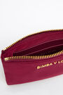 Monedero rectangular nylon frambuesa Monedero rectangular nylon frambuesa