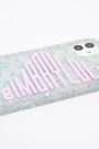 Funda iPhone 11 confeti lila Funda iPhone 11 confeti lila