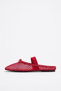 Bailarina destalonada rejilla roja