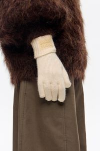 Guantes punto marfil