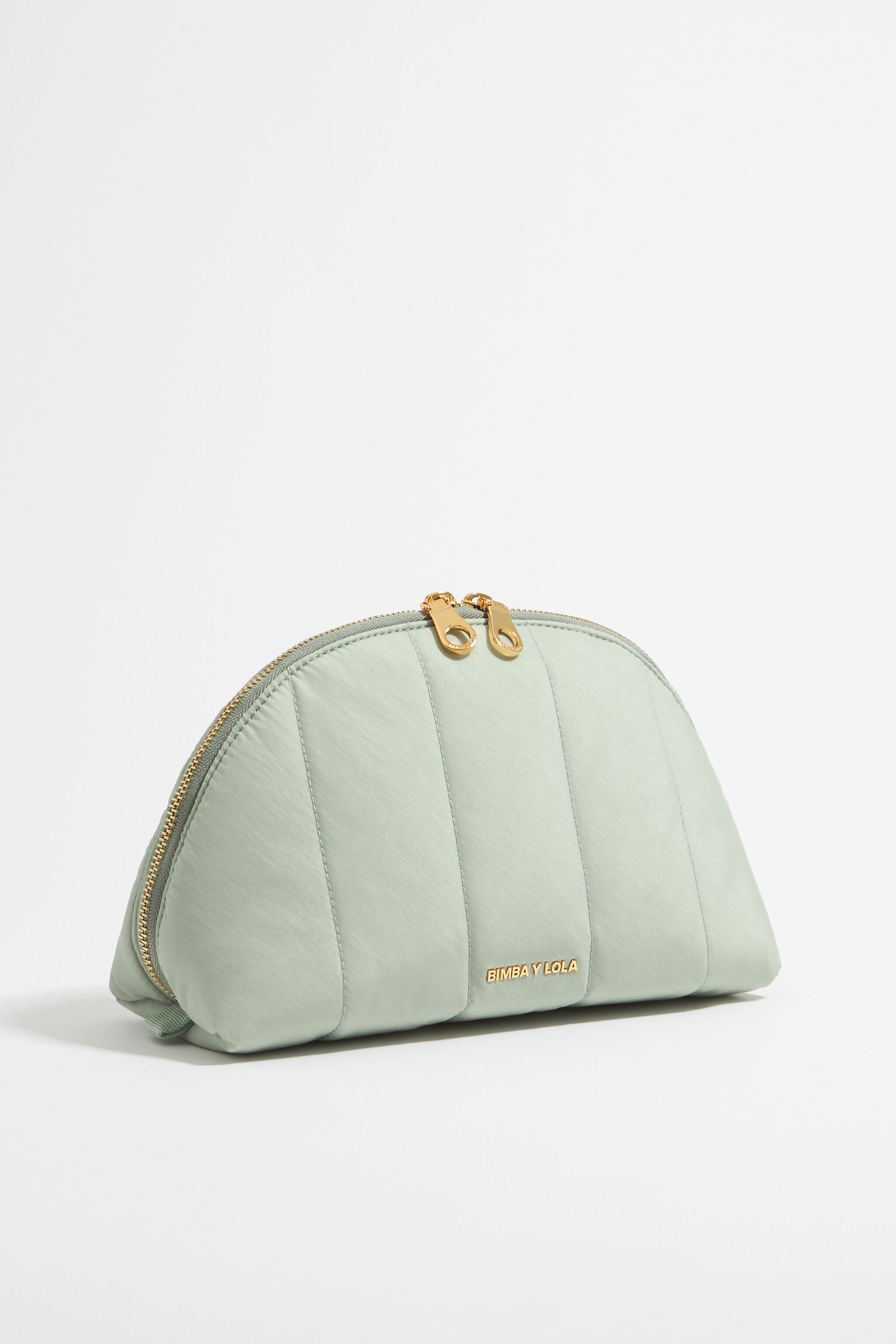 Neceser grande nylon verde agua