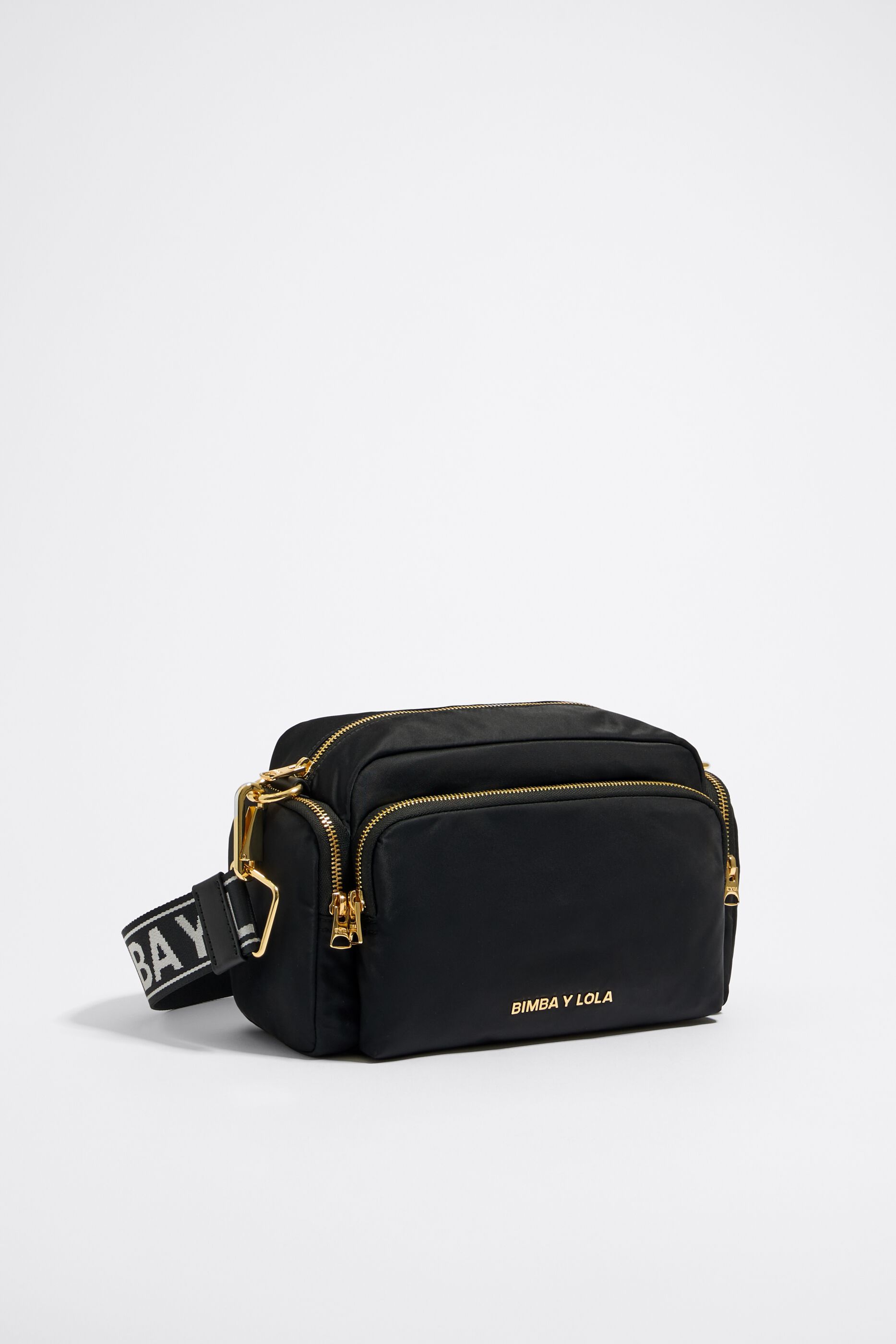 Bolso bandolera Pocket mediano negro