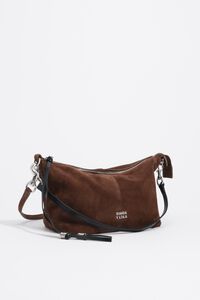 Bolso Madrid mediano serraje caf&eacute;