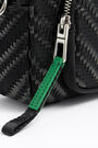 Bolso bandolera XS trenzado negro Bolso bandolera XS trenzado negro