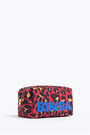 Neceser rectangular nylon leopardo rojo Neceser rectangular nylon leopardo rojo