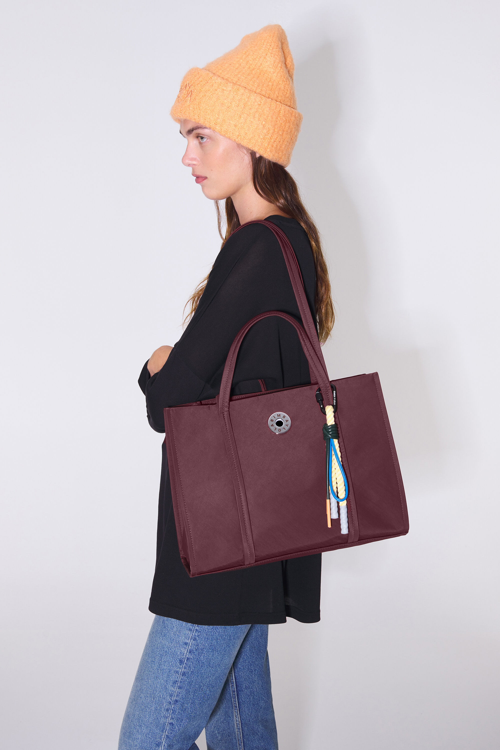 bolso bimba y lola granate