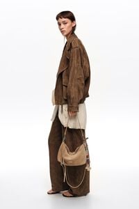 Bolso Madrid mediano serraje natural