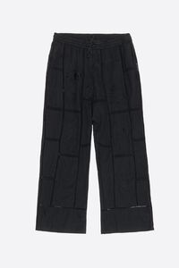 Pantal&oacute;n jogger bordados negro