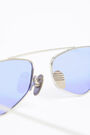 Gafas de sol cat-eye plateadas Gafas de sol cat-eye plateadas