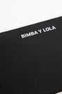 Billetera libro nylon negra Billetera libro nylon negra