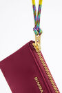 Monedero rectangular nylon frambuesa Monedero rectangular nylon frambuesa