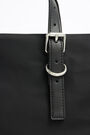 Bolso tote M nylon negro Bolso tote M nylon negro