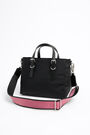 Bolso tote M nylon negro Bolso tote M nylon negro