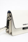 Bolso solapa M piel blanco Bolso solapa M piel blanco