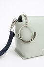 Bolso bandolera L rectangular piel verde Bolso bandolera L rectangular piel verde
