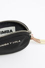 Monedero ovalado nylon negro Monedero ovalado nylon negro