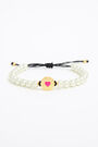 Pulsera corazón perlas Pulsera corazón perlas