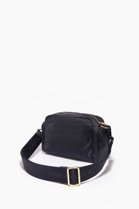 Alacena seguro Persona a cargo del juego deportivo Bolso bandolera M nylon negro