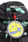Mochila S nylon Rayguns negra Mochila S nylon Rayguns negra
