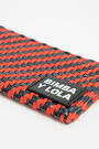 Monedero plano M trenzado rojo Monedero plano M trenzado rojo